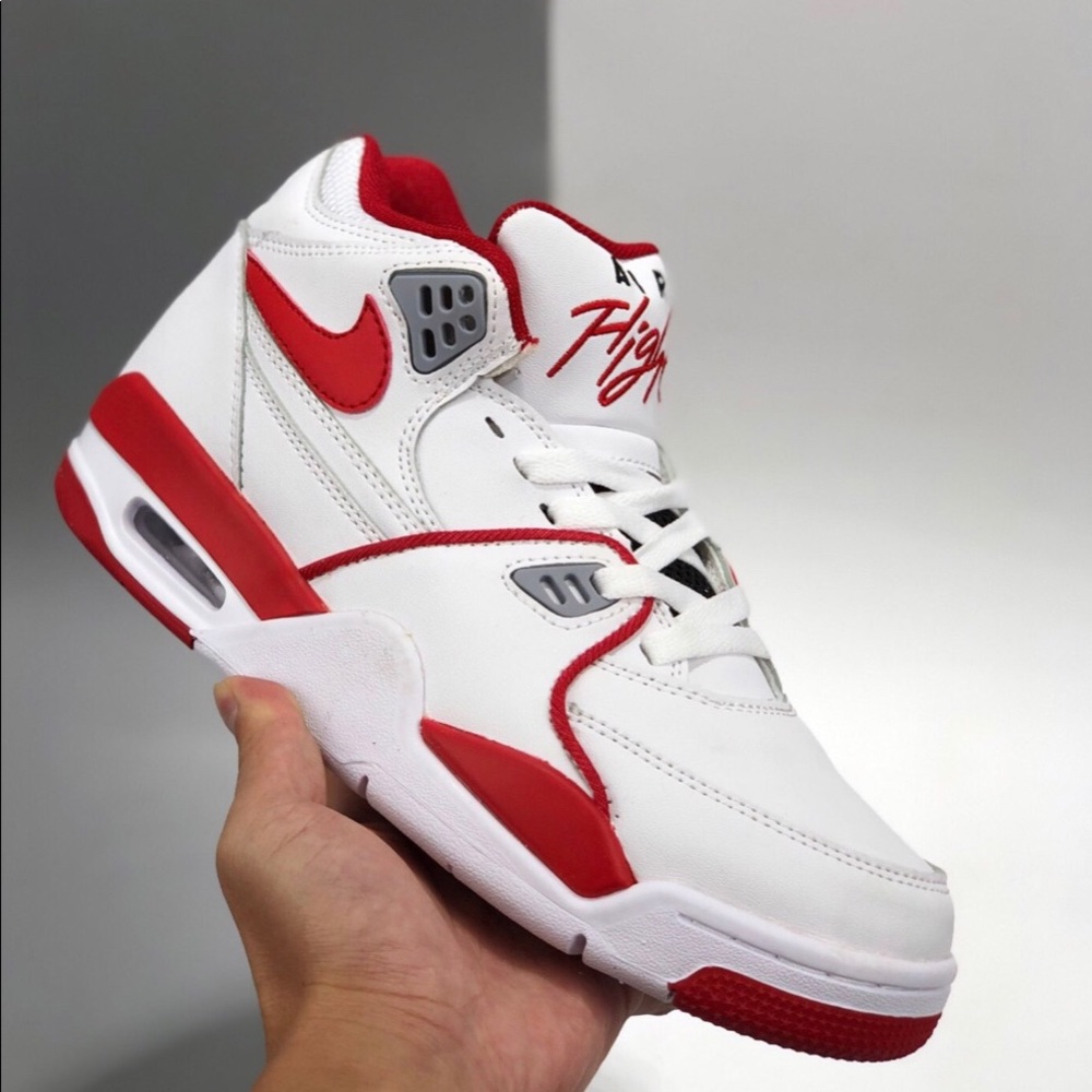 Nike Air Flight 89 White University Red